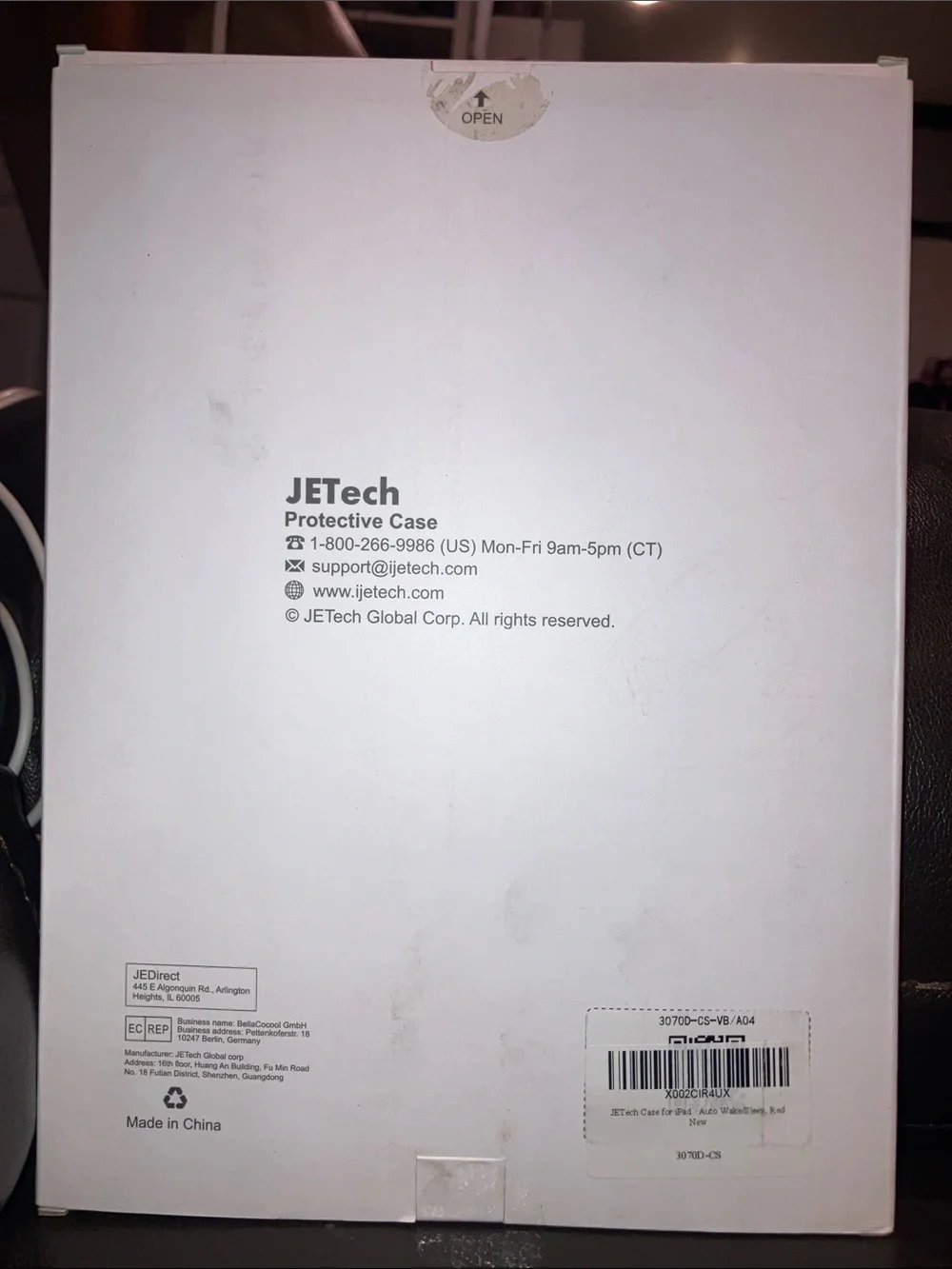 Jetech this red
